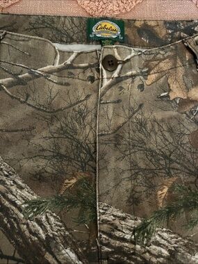 Cabela's Realtree-Style Camo Pants in Brown and Green size 38